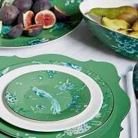 Обеденный сервиз на 28 пр.  Jasper Conran, Chinoiserie Green, Wedgwood, фарфор