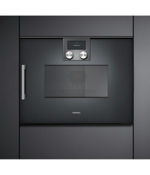 Встраиваемый электрический духовой шкаф GAGGENAU BMP250100 ширина 90 см, нержавеющая сталь