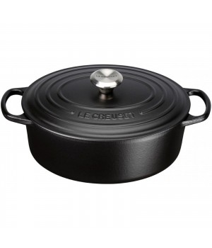 Утятница 27 см Чёрный, стальная ручка , Le Creuset, 21178270000430, Чугун