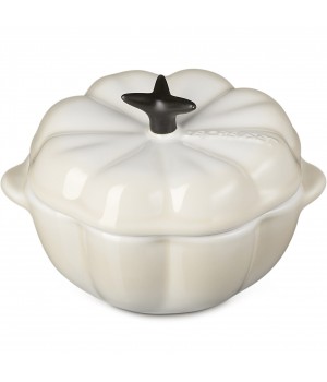 Кокотница «Тыква» 350 мл Меренга, Le Creuset, 61802357160003, Керамика