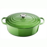 Утятница 27 см Розмарин, стальная ручка , Le Creuset, 21178276402430, Чугун