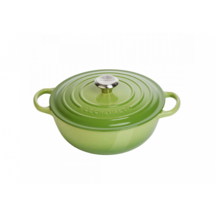 Казан 26 см Пальмовый, стальная ручка, чёрная эмаль, Le Creuset, 21114264260430, Чугун