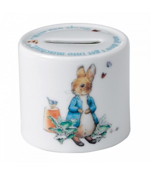 58988200267 Копилка "Peter Rabbit", цвет голубой, Wedgwood