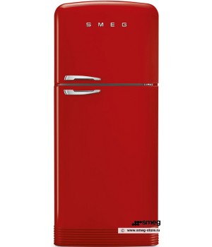 Smeg FAB50RRD - отдельностоящий двухдверный холодильник.