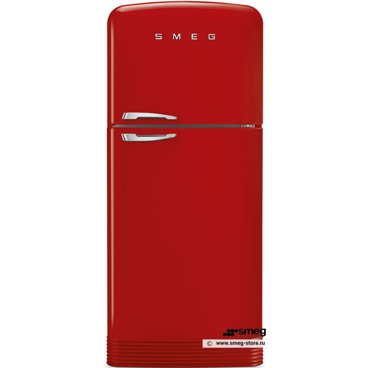 Smeg FAB50RRD - отдельностоящий двухдверный холодильник.