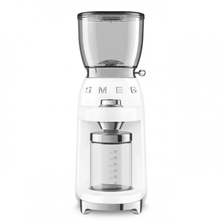 SMEG CGF01WHEU Стиль 50-х г.г. Кофемолка белый