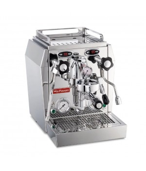 La Pavoni LPSGEV03EU Полупрофессиональная кофемашина-эспрессо, серия Botticelli Dual Boiler, нержавеющая сталь