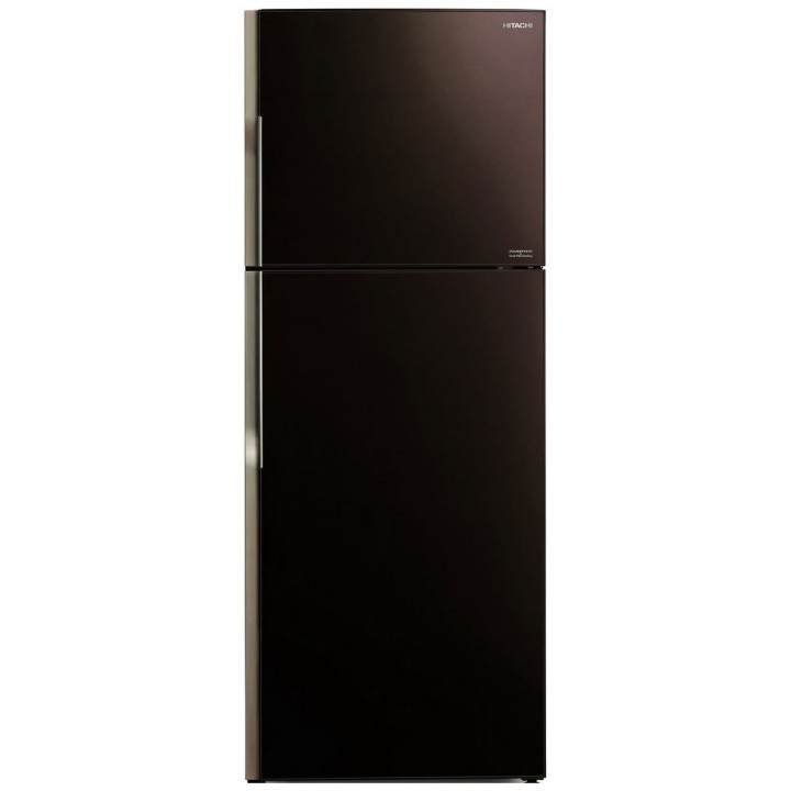 Холодильник Hitachi R-VG472 PU3 GBW коричневое стекло