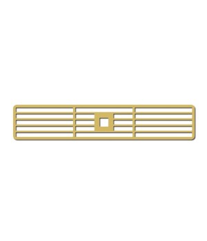 Декоративная решетка для варочной панели Kuppersbusch DK 8594 Gold