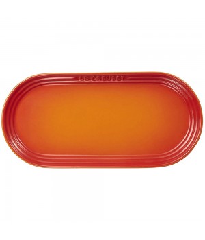 Тарелка Oblong 25 см Огненная лава, Le Creuset, 60218250900099, Керамика