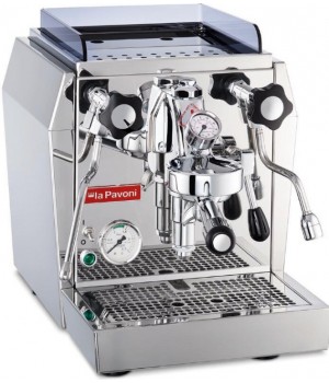 La Pavoni LPSGIM01EU Полупрофессиональная кофемашина-эспрессо, серия Botticelli Premium,  нержавеющая сталь