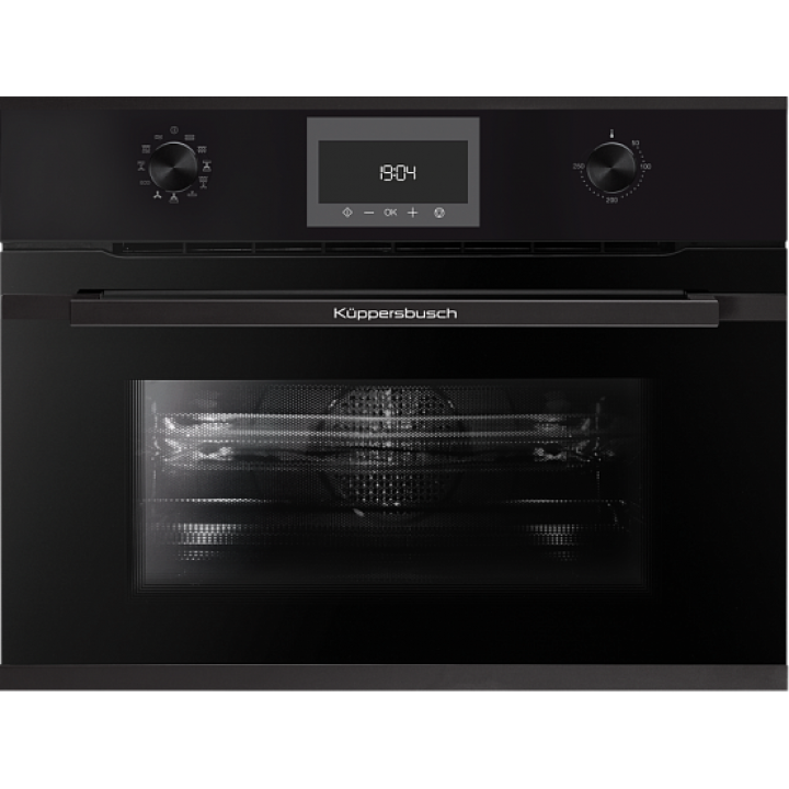 Компактный духовой шкаф с СВЧ Kuppersbusch CBM 6330.0 S5 Black Velvet