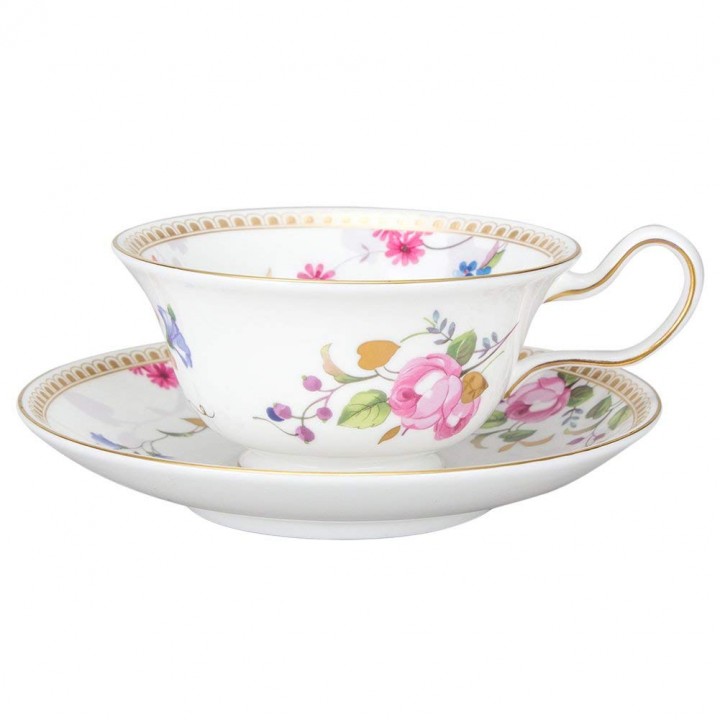 5C111004065 Чайная чашка пионы, Rose Gold, Wedgwood