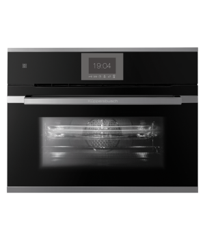 Компактный духовой шкаф с СВЧ Kuppersbusch CBM 6550.0 S3 Silver Chrome
