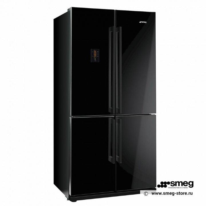 Smeg FQ60NPE - Отдельностоящий 4-х дверный холодильник Side-by-Side.