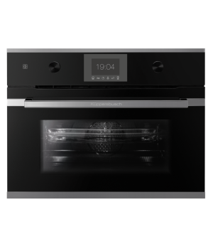 Компактный духовой шкаф с СВЧ Kuppersbusch CBM 6350.0 S3 Silver Chrome