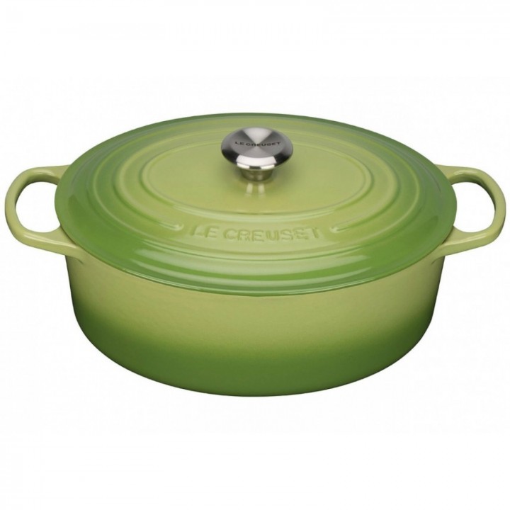 Утятница 31 см Пальмовый, стальная ручка, Le Creuset, 21178314262430, Чугун