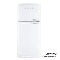 Smeg FAB50LWH - отдельностоящий двухдверный холодильник.