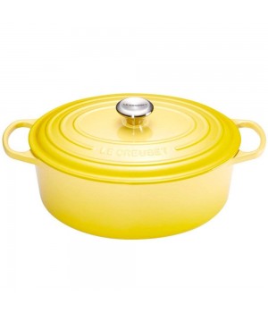 Утятница 27 см Жёлтый, стальная ручка , Le Creuset, 21178274032430, Чугун