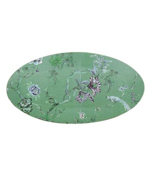 50132709519 Блюдо овальное, "Jasper Conran", Chinoiserie Green, Wedgwood