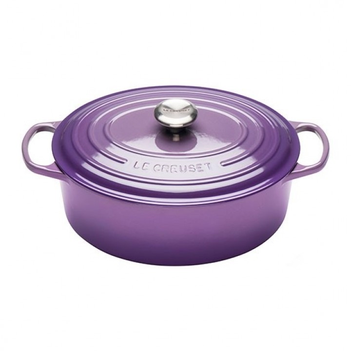 Утятница 31 см Ультрафиолет, стальная ручка , Le Creuset, 21178317222430, Чугун