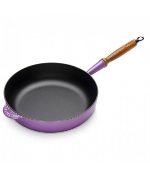 Сотейник с деревянной ручкой 28 см Ультрафиолет, Le Creuset, 20059287220460, Чугун