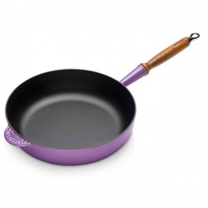 Сотейник с деревянной ручкой 28 см Ультрафиолет, Le Creuset, 20059287220460, Чугун