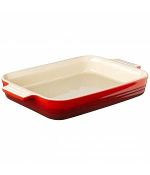 Блюдо прямоугольное Classic 32 см Вишня, Le Creuset, 71103320600001, Керамика