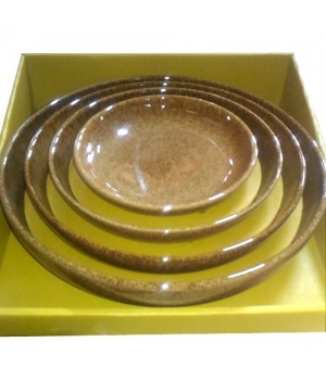 DENBY 393040650 Набор салатников, 4 пр., Студио Крафт, Denby, керамика