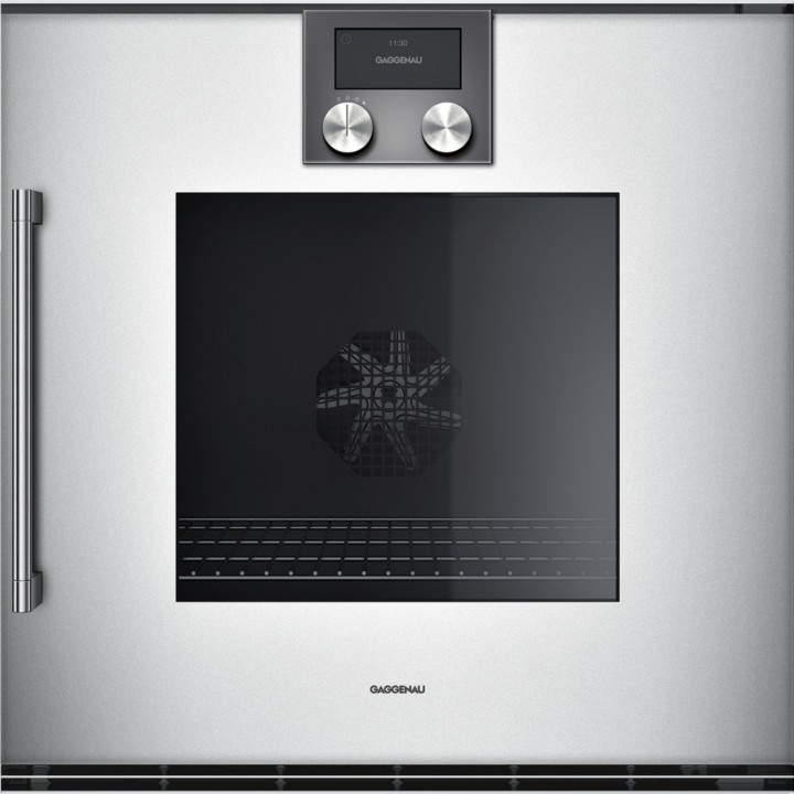 Встраиваемый электрический духовой шкаф GAGGENAU BOP220131 ширина 60 см, цвет серебристый