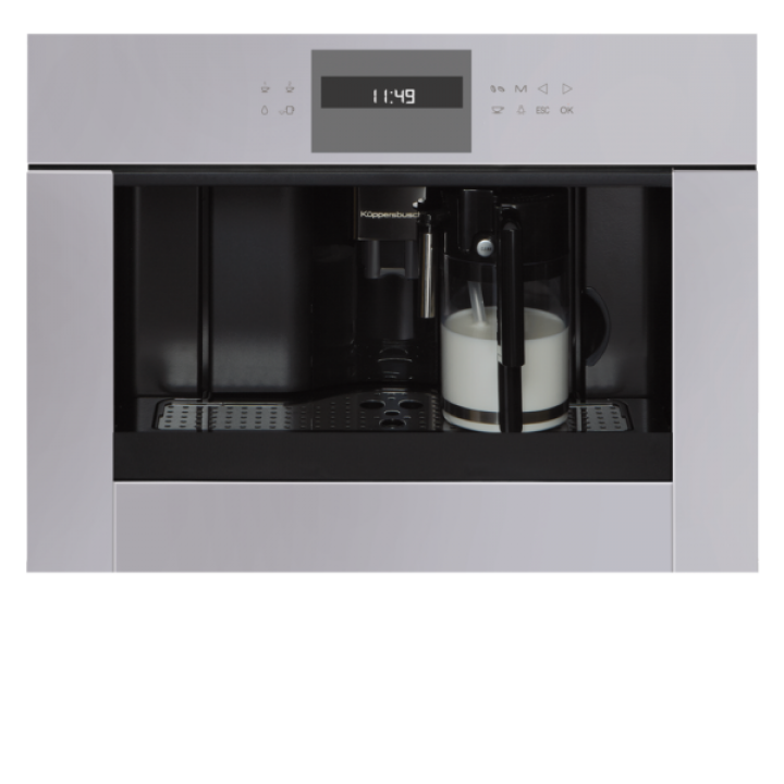 Встраиваемая кофемашина Kuppersbusch CKV 6550.0 G серое стекло