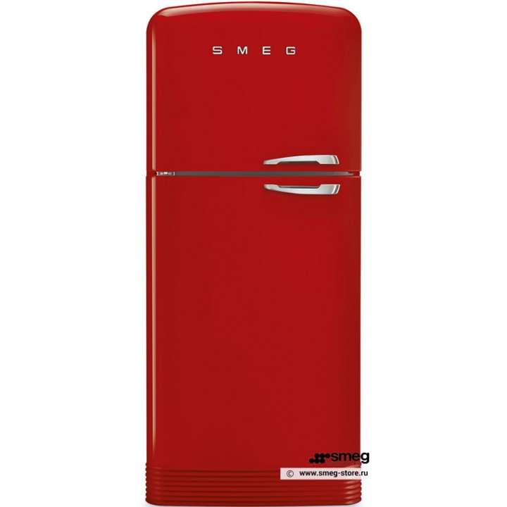 Smeg FAB50LRD - отдельностоящий двухдверный холодильник.