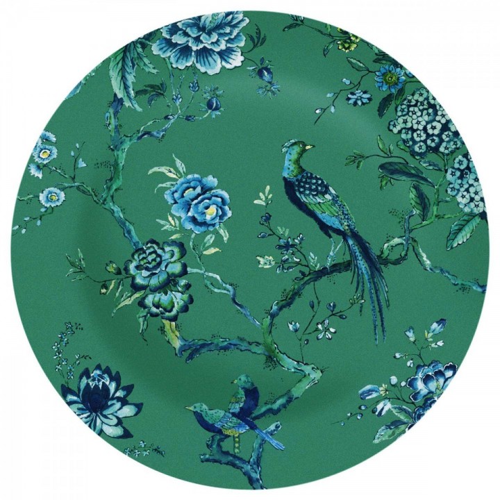 50132709747 Блюдо, 34 см, "Jasper Conran", Chinoiserie Green, Wedgwood