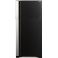 Холодильник Hitachi R-VG662 PU7 GBK черное стекло