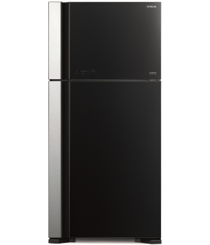 Холодильник Hitachi R-VG662 PU7 GBK черное стекло