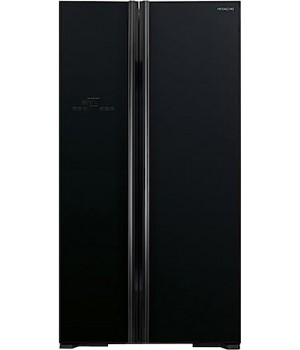 Холодильник Hitachi R-S702 PU2 GBK черное стекло