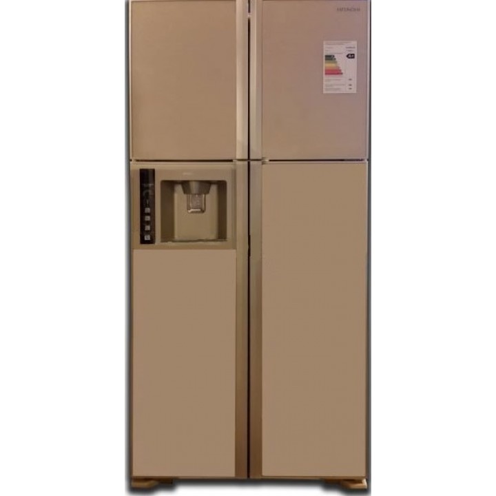 Холодильник Hitachi R-W 662 PU3 GBE бежевое стекло