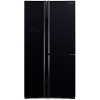 Холодильник Hitachi R-M 702 PU2 GBK черное стекло