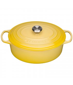 Утятница 31 см Жёлтый, стальная ручка , Le Creuset, 21178314032430, Чугун