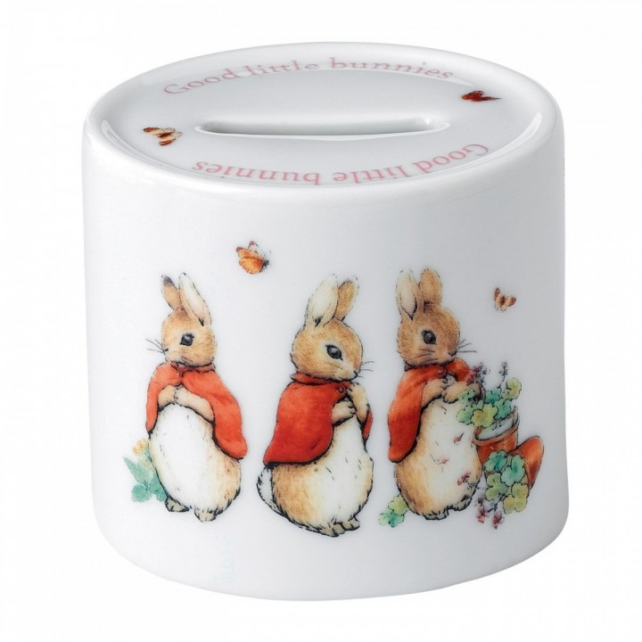 58988200266 Копилка "Peter Rabbit", цвет розовый, Wedgwood