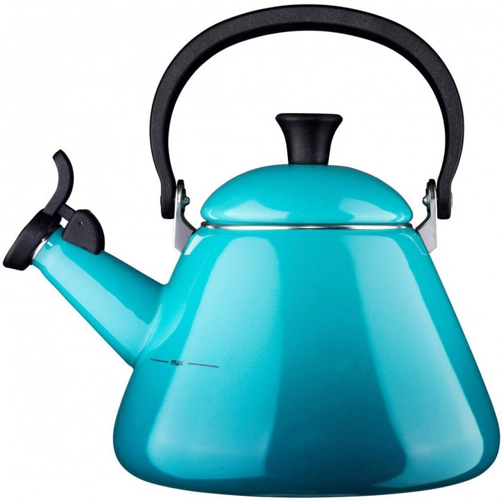 Чайник конический 1,6л., Бирюза, LE CREUSET, 92000200490000, Эмалированная сталь