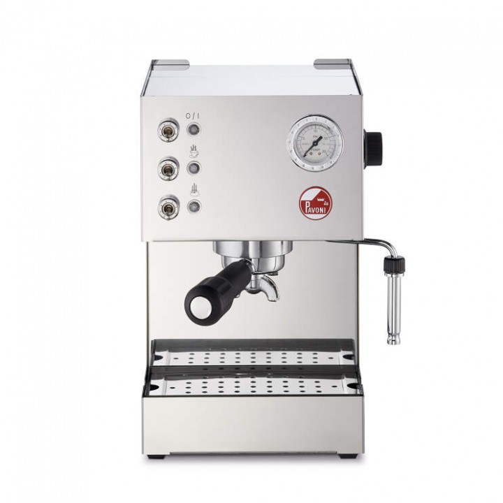 La Pavoni LPMGCM01EU Рожковая кофемашина-эспрессо, нержавеющая сталь