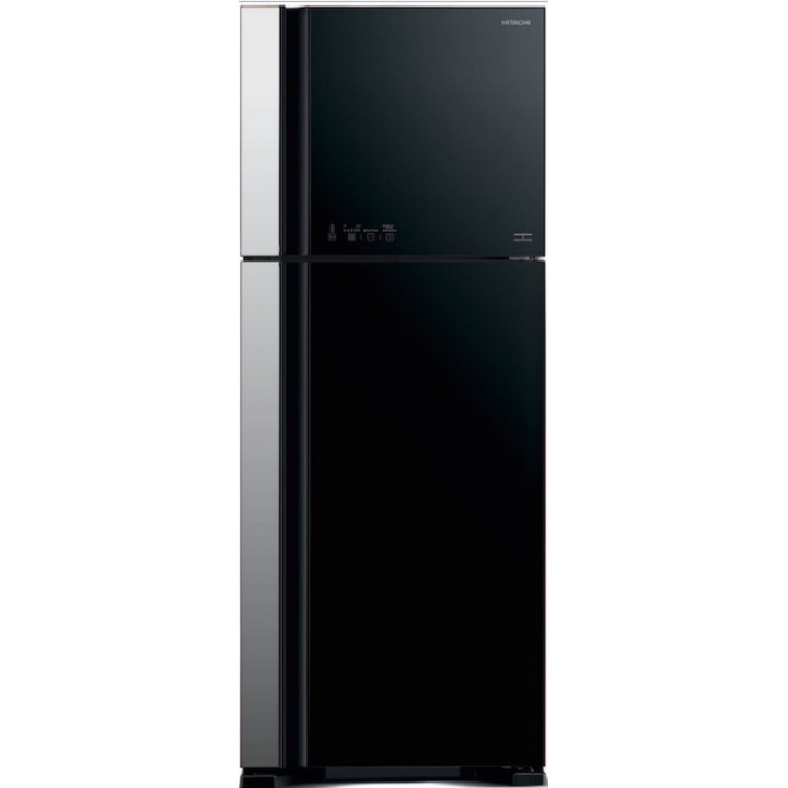 Холодильник Hitachi R-VG542 PU3 GBK черное стекло