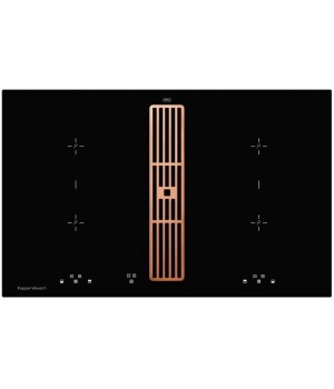 Индукционная варочная панель Kuppersbusch KMI 8500.0 SR Copper с вытяжкой
