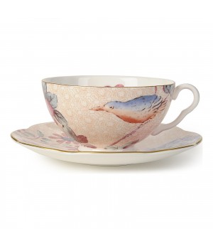 5C106805130 Чайная пара "Cuckoo Tea Story", цвет персиковый Wedgwood