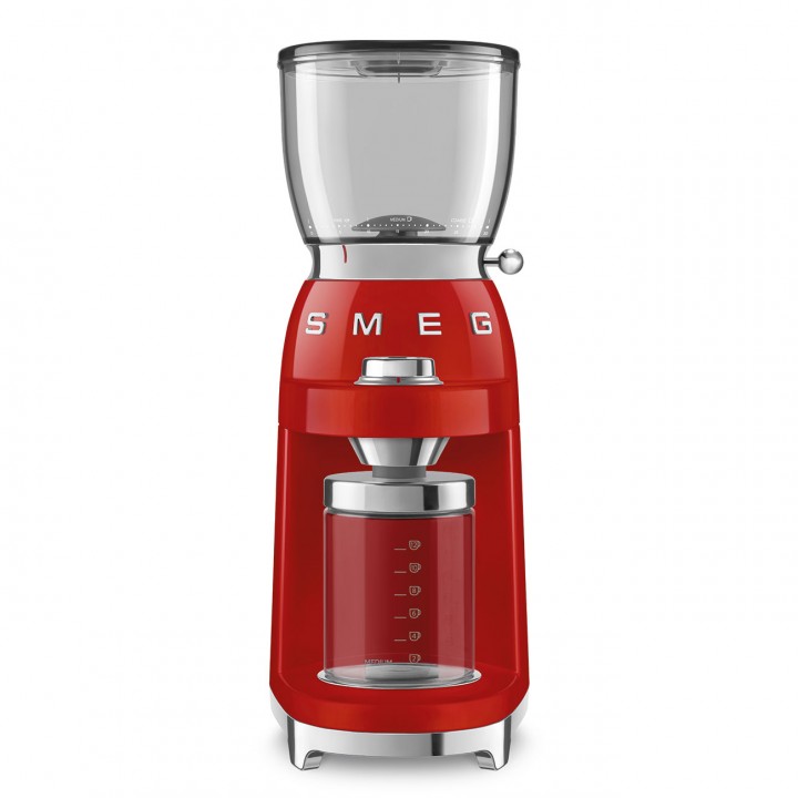 SMEG CGF01RDEU Стиль 50-х г.г. Кофемолка красный