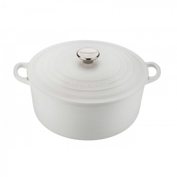 Кастрюля круглая 26 см Хлопок, стальная ручка, Le Creuset, 21001264314461, Чугун