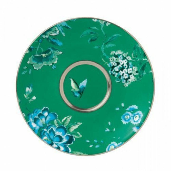 50132709548 Блюдце чайное, "Jasper Conran", Chinoiserie Green, Wedgwood