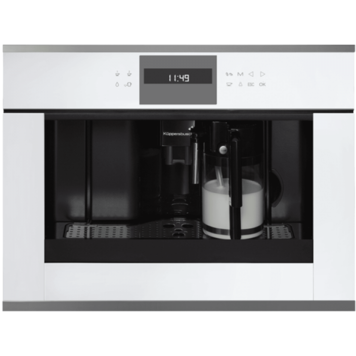 Встраиваемая кофемашина Kuppersbusch CKV 6550.0 W3 Silver Chrome