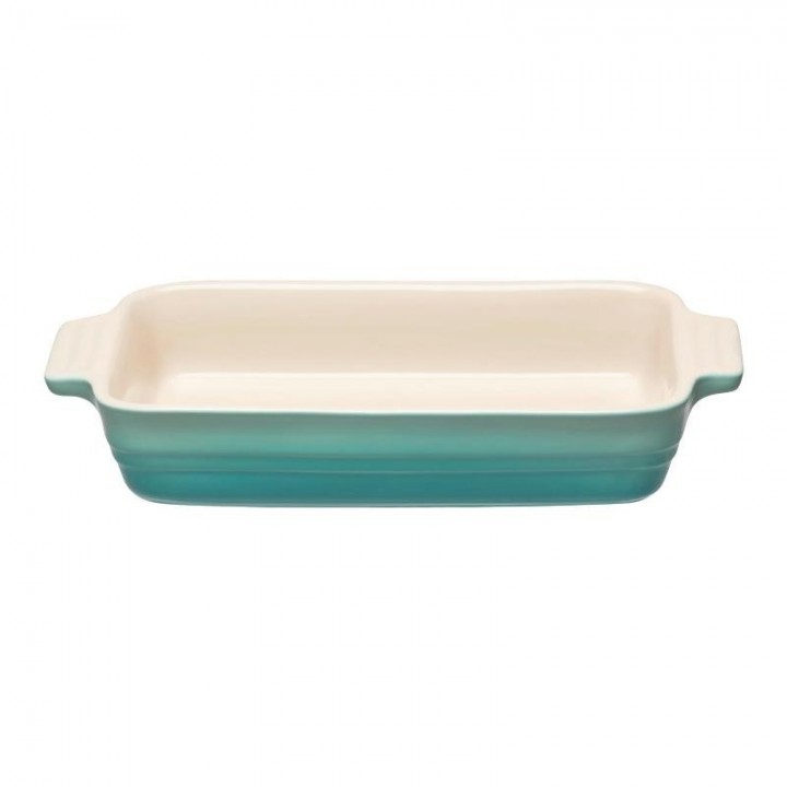 Блюдо прямоугольное Classic 26 см Освежающая мята, Le Creuset, 91004726496000, Керамика